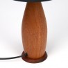 Danish table lamp vintage model with teak base