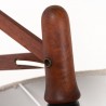 Teak scissor lamp vintage model marked NSD