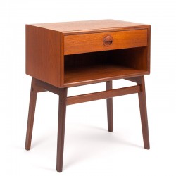 Danish Mid-Century Vintage Teak Bedside Table