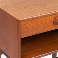 Danish Mid-Century Vintage Teak Bedside Table