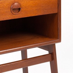 Danish Mid-Century Vintage Teak Bedside Table