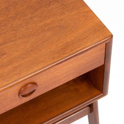 Danish Mid-Century Vintage Teak Bedside Table