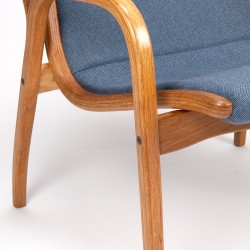 Lamino vintage Swedish design armchair designed by Yngve Ekström