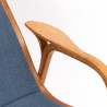 Lamino vintage Swedish design armchair designed by Yngve Ekström