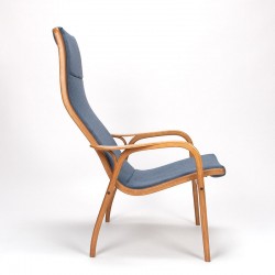 Lamino vintage Swedish design armchair designed by Yngve Ekström