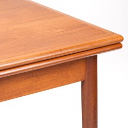 Mid-Century teak Danish extendable vintage dining table