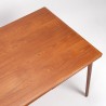 Mid-Century teak Danish extendable vintage dining table