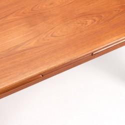 Mid-Century teak Danish extendable vintage dining table