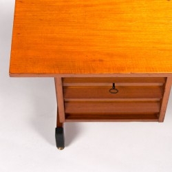 Italiaans Mid-Century vintage design bureau jaren 50/60